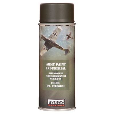 Farba w sprayu ARMY 400ml RAL 6006 BW GREY FELDGRAU