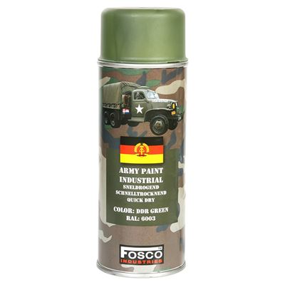 Farba w sprayu ARMY 400ml RAL 6003 ZIELONY DDR