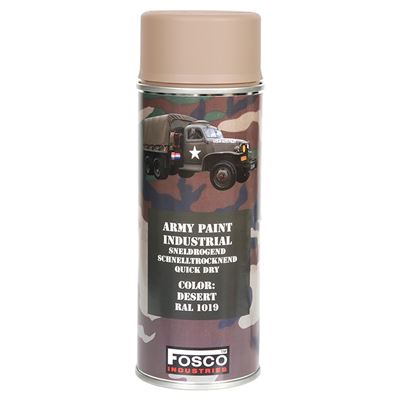 Farba w sprayu ARMY 400ml RAL 1019 SAND DESERT