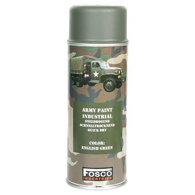 Farba w sprayu ARMY 400ml ZIELONY ANGIELSKI