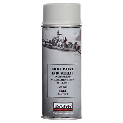 Farba w sprayu ARMY 400ml RAL 7038 SZARY