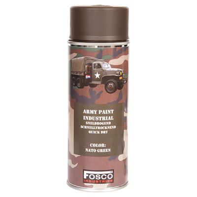 Farba w sprayu ARMY 400ml GREEN NATO