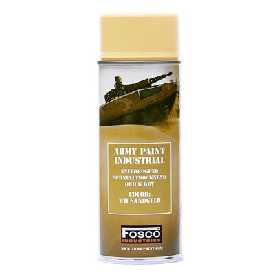 ARMY farba w sprayu 400ml WH SANDGELB - SANDGELB YELLOW