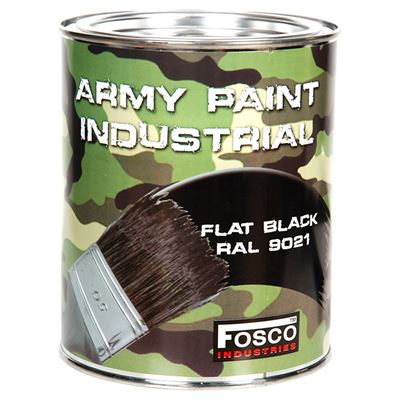 Farba ARMY 1l RAL 9021 CZARNY