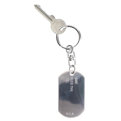 Brelok do kluczy MARINES SREBRNY ROTHCO 4783 3