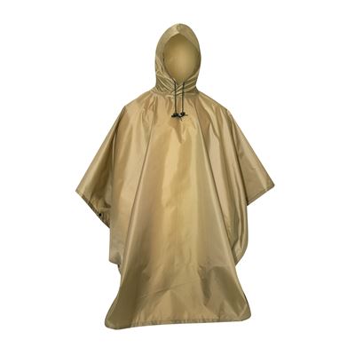 Ponczo US rip-stop 140 x 225 cm COYOTE BROWN