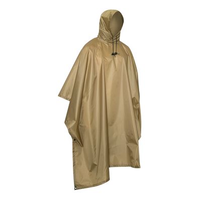 Ponczo US rip-stop 140 x 225 cm COYOTE BROWN