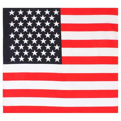 Szalik z flagą USA 68 x 68 cm