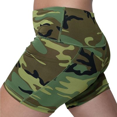 Spodenki damskie WORKOUT elastyczne WOODLAND