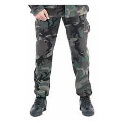 Spodnie US BDU rip-stop WOODLAND