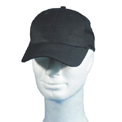 Czapka z daszkiem rip-stop BLACK