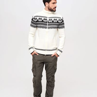 Sweter NORVEGER OLD WHITE
