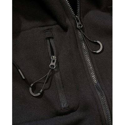 Taktyczna bluza z kapturem i zamkiem błyskawicznym Tactical Sweat Jacket CZARNA BRANDIT 5033-11002 3