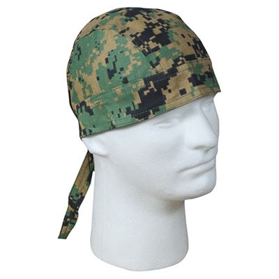Chusta HEADWRAP DIGITAL WOODLAND