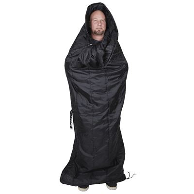 Wkładka do śpiwora WOOBIE 3w1 BLACK