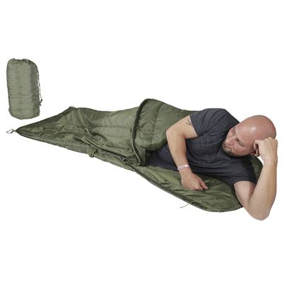 Wkładka do śpiwora WOOBIE 3w1 GREEN