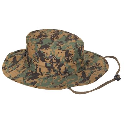 Czapka wojskowa regulowana WOODLAND DIGITAL CAMO