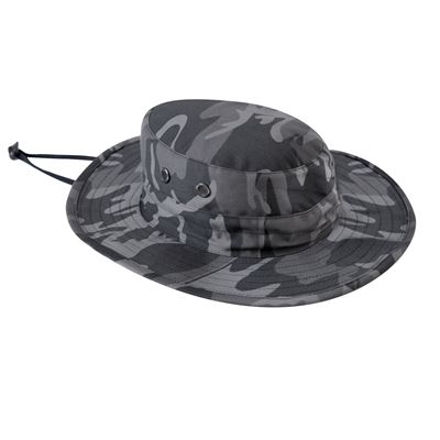 Czapka MILITARY regulowana BLACK CAMO