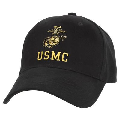 Czapka baseballowa USMC CZARNA