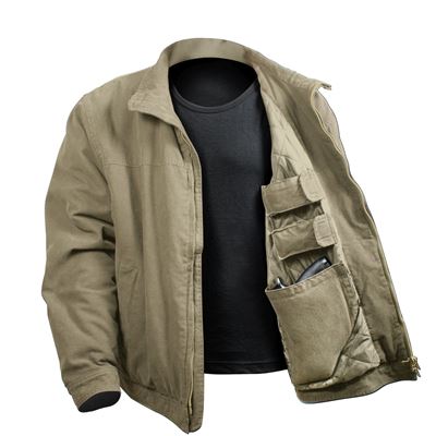 Kurtka 3 SEASON z wewnętrznymi kieszeniami KHAKI
