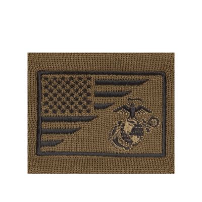 Czapka WATCH flaga USA/USMC dzianina COYOTE