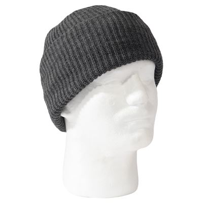 Dzianinowa czapka AKRYL US DARK GREY