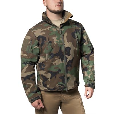 CONCEALED CARRY kurtka softshell WOODLAND