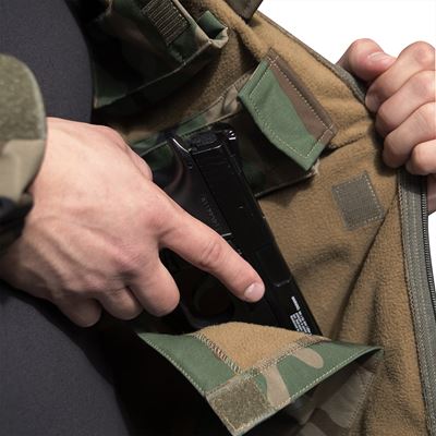 CONCEALED CARRY kurtka softshell WOODLAND
