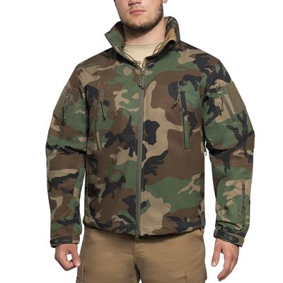CONCEALED CARRY kurtka softshell WOODLAND