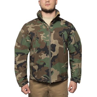 CONCEALED CARRY kurtka softshell WOODLAND