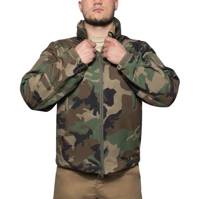 CONCEALED CARRY kurtka softshell WOODLAND