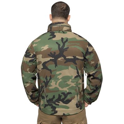 CONCEALED CARRY kurtka softshell WOODLAND