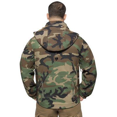 CONCEALED CARRY kurtka softshell WOODLAND
