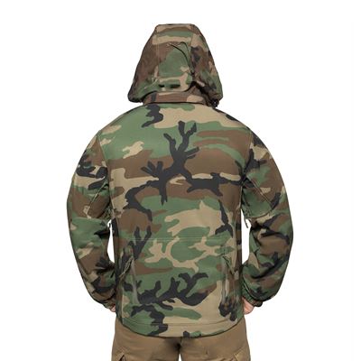 CONCEALED CARRY kurtka softshell WOODLAND