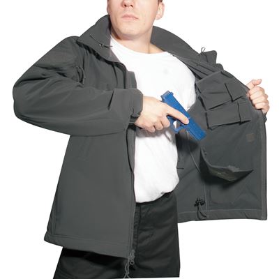 Kurtka softshell CONCEALED CARRY GREY