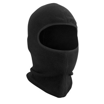 Kask POLAR jeden otvor FLEECE CZARNY