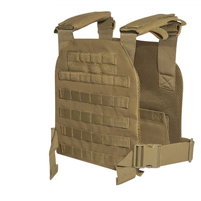 Kamizelka LOW PROFILE z uchwytem na płyty COYOTE BROWN