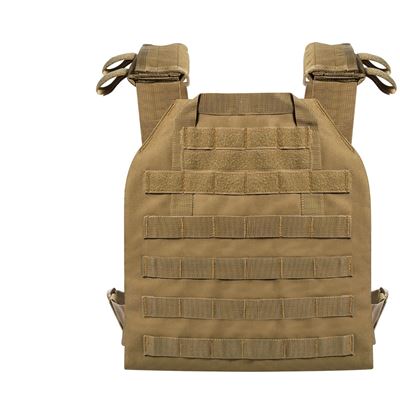 Kamizelka LOW PROFILE z uchwytem na płyty COYOTE BROWN