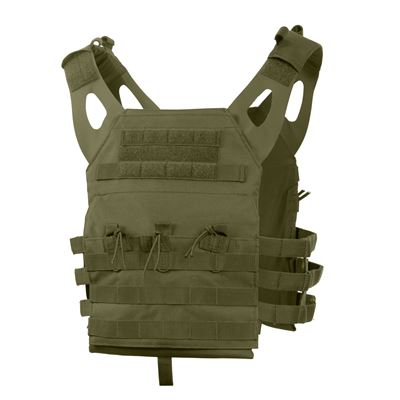 Kamizelka MOLLE do przenoszenia płyt lekka OLIVE DRAB oversize