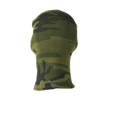 Czapka dzianinowa z 3 otworami DELUXE WOODLAND