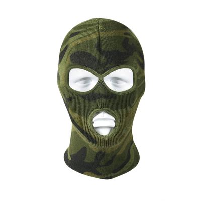 Czapka dzianinowa z 3 otworami DELUXE WOODLAND