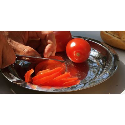 Płytka płytka ze stali nierdzewnej 18/8, błyszcząca, 23,5 cm basic NATURE 562100 3