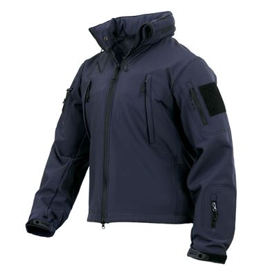 Kurtka CONCEALED CARRY softshell NIEBIESKA