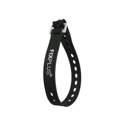 FIXPLUS 35 cm Czarny gumowy pasek mocujący