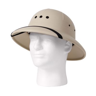 Kask/kapelusz US PITH plastikowy KHAKI