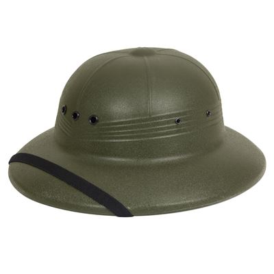 Kask/kapelusz US PITH plastikowy ZIELONY