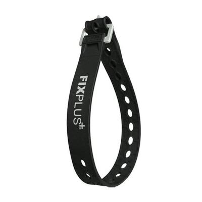 FIXPLUS gumowy pasek napinający 46 cm CZARNY