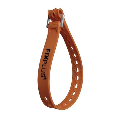 FIXPLUS gumowy pasek napinający 46 cm BRĄZOWY