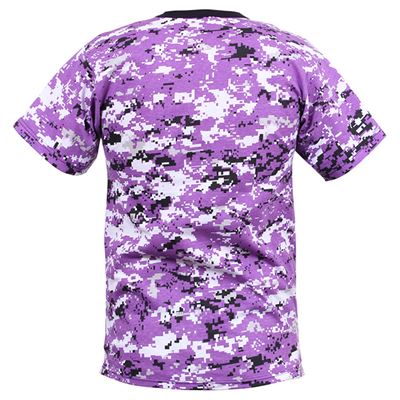Koszulka DIGITAL VIOLET CAMO
