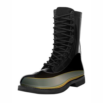 Buty JUMP 10" skórzane BLACK